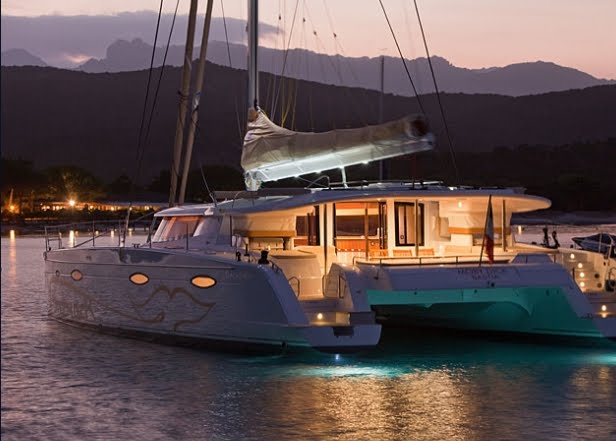 Luxury catamaran charter corsica sardinia moby dick 83
